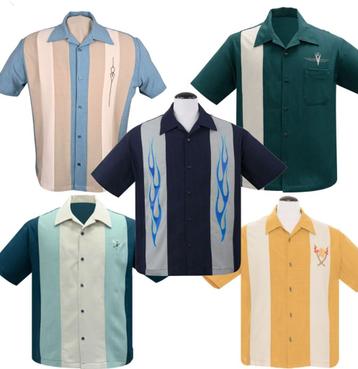 Steady Rock and Roll Bowling overhemden 1950s shirts retro  beschikbaar voor biedingen