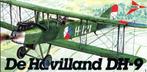 De Havilland DH-9. , Overige merken, 1:72 tot 1:144, Verzenden, Zo goed als nieuw