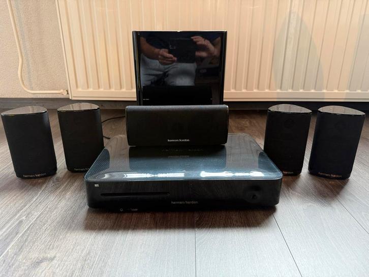 Harman Kardon Home Cinema Systeem te koop, Audio, Tv en Foto, Home Cinema-sets, Gebruikt, Dvd-speler, 2.1-systeem, 40 tot 70 watt