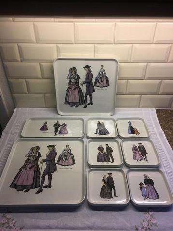 9 dl.Schalen Set met Holland Klederdrachten‘Villeroy & Boch’ beschikbaar voor biedingen
