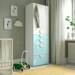Ikea kinder kledingkast Smastad / Platsa Turquoise, Huis en Inrichting, Kasten | Kledingkasten, Ophalen, Gebruikt, 50 tot 100 cm