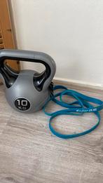 Kettlebell 10 Kilo en weerstandsband!, Sport en Fitness, Fitnessmaterialen, Ophalen of Verzenden, Nieuw, Benen, Kettlebell