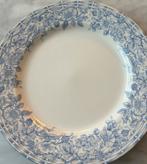 Vintage Barratts Bord Blauw Bloemmotief, Ophalen of Verzenden