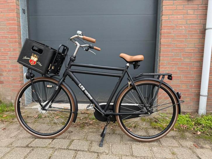 Cortina U4 28 inch mat zwart, Fietsen en Brommers, Fietsen | Heren | Herenfietsen, Zo goed als nieuw, Overige merken, 57 tot 61 cm