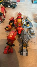 4 lego city gebouwen 2 lego ninjago robots 4 voertuigen lego, Kinderen en Baby's, Speelgoed | Duplo en Lego, Verzenden, Gebruikt