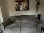 Grote bank+loveseat en hocker, Ophalen, Gebruikt, 75 tot 100 cm, Eric kuster velvet