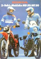 Folder HONDA MB50/ MT 50 1979, Fietsen en Brommers, Ophalen of Verzenden, Nieuw