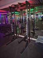 Technogym pure strength half rack/squatrack, Ophalen of Verzenden, Zo goed als nieuw, Overige typen
