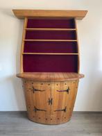Vintage Antieke BarKast Drankenkast Mancave Whisky Wijn kast, Antiek en Kunst, Ophalen