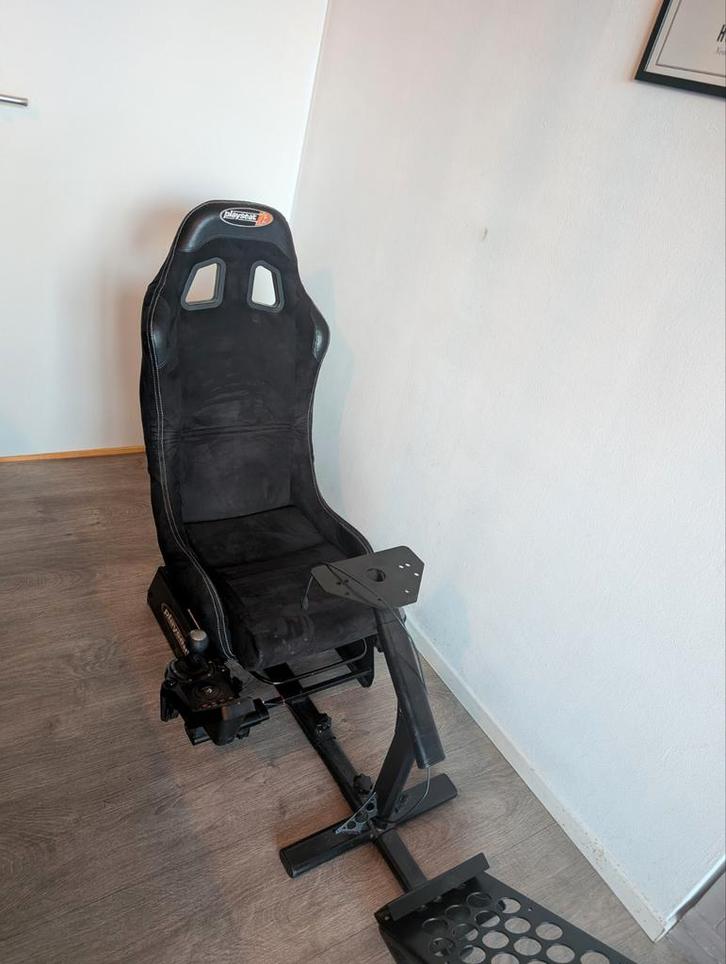 Playseat Alcantara Racestoel met g27 schakelpook, Spelcomputers en Games, Spelcomputers | Overige, Gebruikt, Ophalen