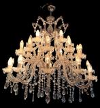 Prachtige enorme kristallen Maria Theresia Kroonluchter, Huis en Inrichting, Lampen | Kroonluchters, Ophalen of Verzenden, Zo goed als nieuw