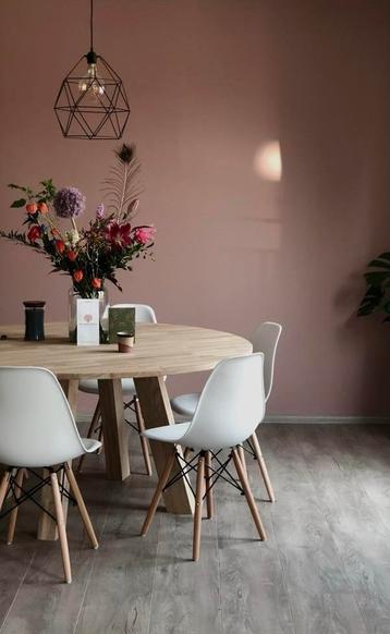 WOOOD Rhonda Eettafel - 150cm - naturel - hout - ZGAN! beschikbaar voor biedingen