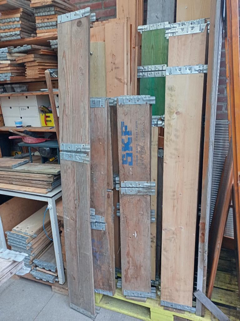 Palletrand moestuinbak plantenbak bloembak kruidentuin, Tuin en Terras, Bloembakken en Plantenbakken, Ophalen, Minder dan 30 cm