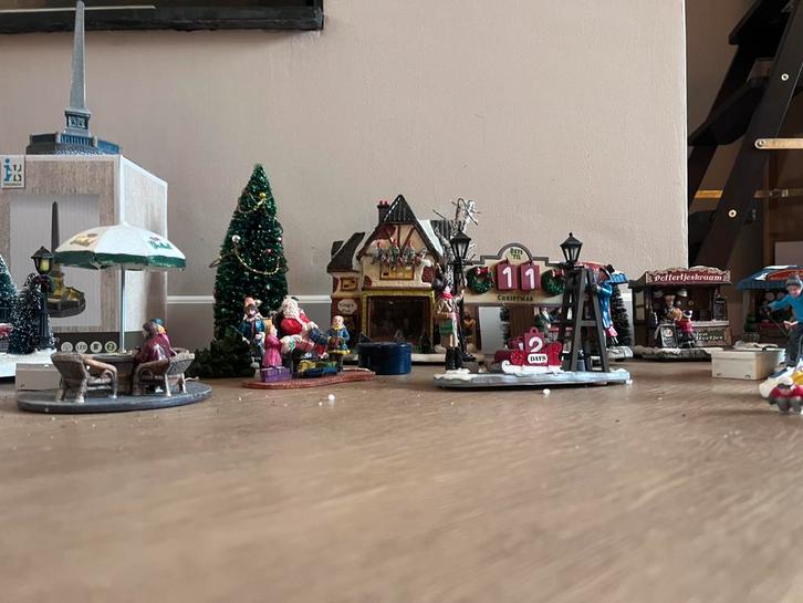 Kerstminiatuur dorp, Diversen, Kerst, Ophalen of Verzenden