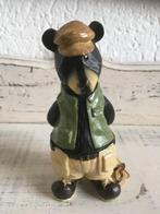 Beer in camouflage safari kleding beeldje, Ophalen of Verzenden, Gebruikt, Dier