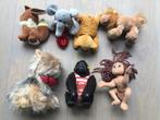 6 knuffels pluches (zonder gorilla) uitstekende staat, Kinderen en Baby's, Speelgoed | Knuffels en Pluche, Gebruikt, Ophalen of Verzenden