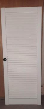 3 louvre deurtjes 1 m/ 39.5 cm, Doe-het-zelf en Verbouw, Deuren en Horren, Gebruikt, Minder dan 80 cm, Binnendeur, Minder dan 200 cm