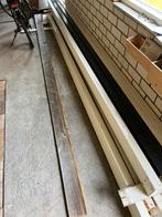 Gordingen 13 stuks 6 cm x 16 cm lengte verschillend, Doe-het-zelf en Verbouw, Hout en Planken, Ophalen, Gebruikt, 50 mm of meer