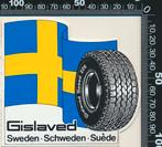Sticker: Gislaved - Sweden - Schweden - Suede (1), Verzenden, Zo goed als nieuw, Auto of Motor