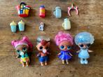 4x LOL Surprise poppetjes + accessoires, Verzamelen, Poppetjes en Figuurtjes, Ophalen of Verzenden, Gebruikt