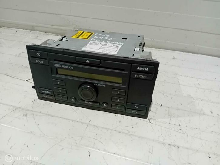 Radio 6000CD Ford Focus C-max, Auto-onderdelen, Elektronica en Kabels, Gebruikt, Ophalen of Verzenden