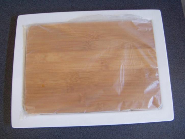 Serveer bord met snijplank, Huis en Inrichting, Keuken | Keukenbenodigdheden, Nieuw, Ophalen of Verzenden