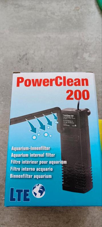 Nieuwe filter voor kleine aquariums  beschikbaar voor biedingen