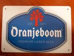 Oranjeboom 20x30 cm Reclamebord, Ophalen of Verzenden, Nieuw, Reclamebord, Plaat of Schild, Oranjeboom