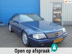 Mercedes-Benz SL-klasse 600 SL NL auto dealer onderhouden, Auto's, Oldtimers, Automaat, Achterwielaandrijving, Cabriolet, Blauw