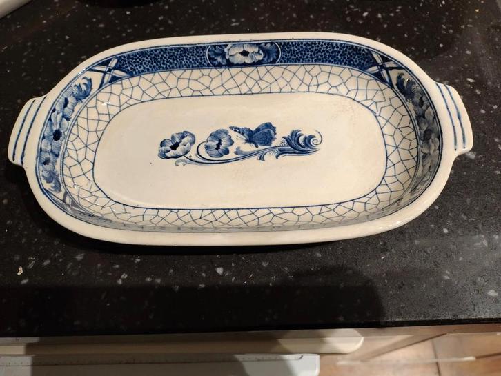 2 Zuurschaaltjes Societe Ceramique Maestricht Butterfly, Antiek en Kunst, Antiek | Servies los, Ophalen of Verzenden