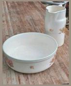 Prachtig lampet set, waskom en waterkan, onbeschadigd, Antiek en Kunst, Antiek | Keramiek en Aardewerk, Ophalen of Verzenden