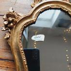 Lucky Vintage antieke rococo set spiegel met bladgoud, Ophalen of Verzenden, Minder dan 50 cm, Minder dan 100 cm