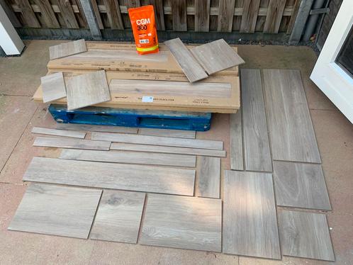 Keramisch parket, Doe-het-zelf en Verbouw, Vloerdelen en Plavuizen, Nieuw, Hout, 50 tot 150 cm, 10 tot 30 cm, Ophalen