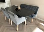 Eetkamer stoelen en bank - Richmond Interiors, Ophalen, Gebruikt