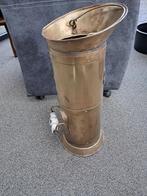 Antieke Koperen Kolenkit paraplubak of kolenkit., Ophalen of Verzenden, Koper