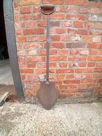 Oude spade / splitlepel schep met houten handvat, Tuin en Terras, Ophalen, Gebruikt