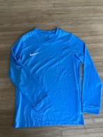 Nike Dri-fit shirt blauw, maat 137-147 (10-12jr), Jongen of Meisje, Sport- of Zwemkleding, Ophalen of Verzenden, Zo goed als nieuw