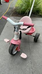 Smoby Be Move Roze - Driewieler met duwstang, Ophalen, Zo goed als nieuw, Duwstang