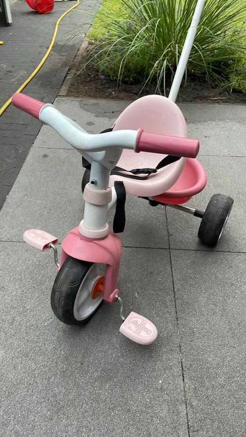 Smoby Be Move Roze - Driewieler met duwstang, Fietsen en Brommers, Fietsen | Driewielers, Zo goed als nieuw, Duwstang, Ophalen