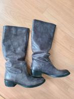 Grijze leren laarzen, Invito, maat 39, Kleding | Dames, Schoenen, Hoge laarzen, Ophalen of Verzenden, Zo goed als nieuw, Invito