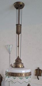 Antieke lamp, Ophalen