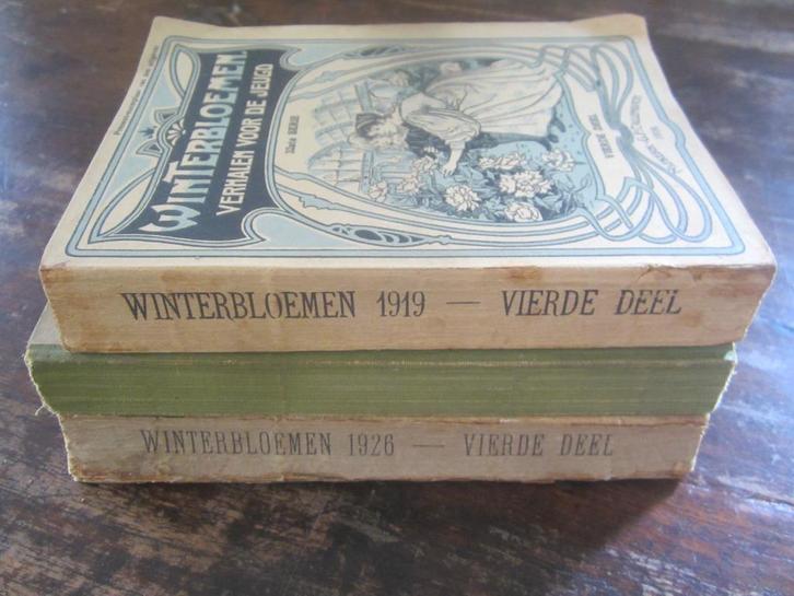 Winterbloemen 3 Present exemplaren Callenbach 1928 1926 1919, Antiek en Kunst, Antiek | Boeken en Bijbels, Ophalen of Verzenden