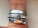 Zilveren Damesring, Sieraden, Tassen en Uiterlijk, Ringen, Gebruikt, Verzenden, Kleiner dan 17, Dame