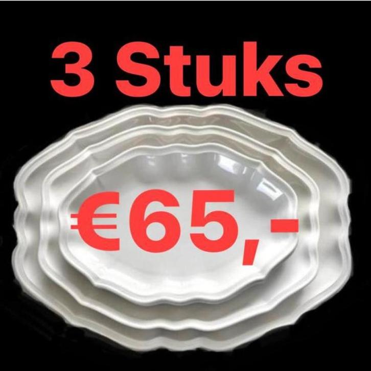 Villeroy & Boch Manoir Vitro Per.Stuk.of.3.schalen.€65, Huis en Inrichting, Keuken | Servies, Zo goed als nieuw, Schaal of Schalen