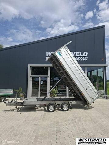 Twintrailer Multi transporter kieper 2020 3500 KG geen btw! beschikbaar voor biedingen