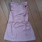 HEMA overgooier jurk roze broderie maat 122/128, Ophalen of Verzenden, Zo goed als nieuw, Meisje, Jurk of Rok