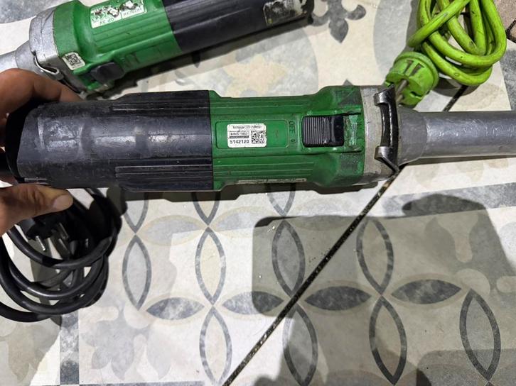 Hitatchi GP 3V stiftfrees rechteslijper 760Watt NP:€300, Doe-het-zelf en Verbouw, Motoren, Gebruikt, Elektromotor, Verzenden