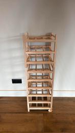 Houten wijn rek ikea 3x, Ophalen of Verzenden, Zo goed als nieuw, Minder dan 5 flessen, Minder dan 50 cm