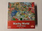 Wacky world 1000 stukjes puzzel, Ophalen of Verzenden, Gebruikt