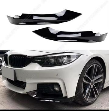 Bmw 4-serie f31 f32 f33 lip splitter hoogglans m-sport zwart beschikbaar voor biedingen